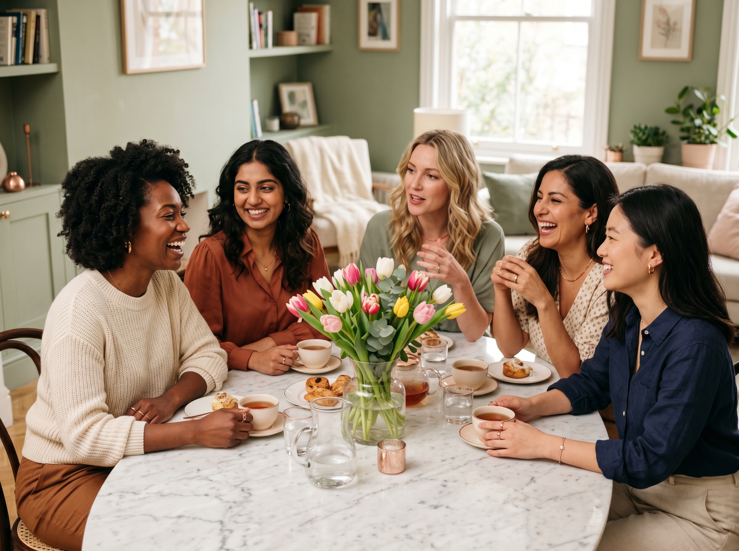 Encontro da comunidade de mulheres do Tulip Club